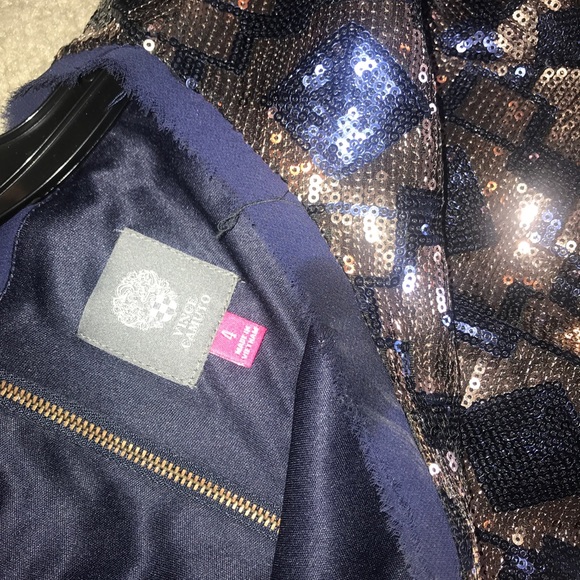 💜 Vince Camuto Dress sequins cocktail dress Party dress iso - Picture 15 of 17